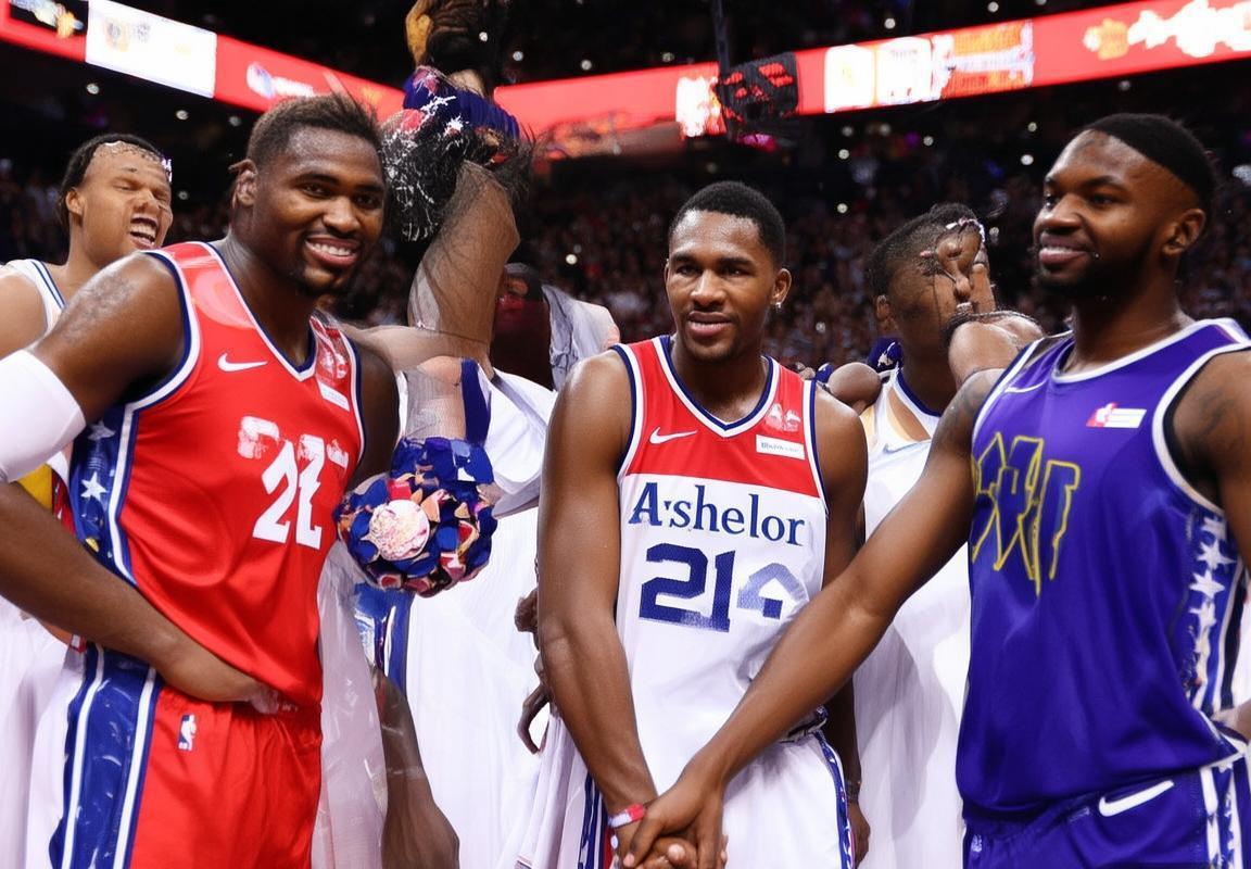 76人队&奇才队球衣退役仪式：篮球传奇传承盛典(图3)